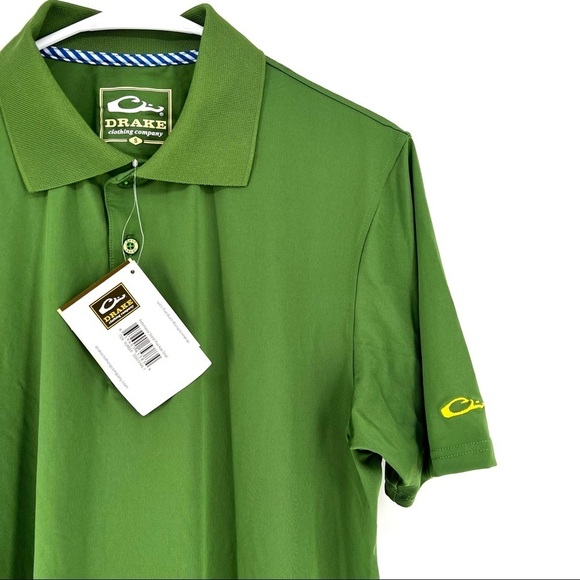 Drake Men's Performance Short Sleeve Stretch Polo - S - Picture 3 of 6